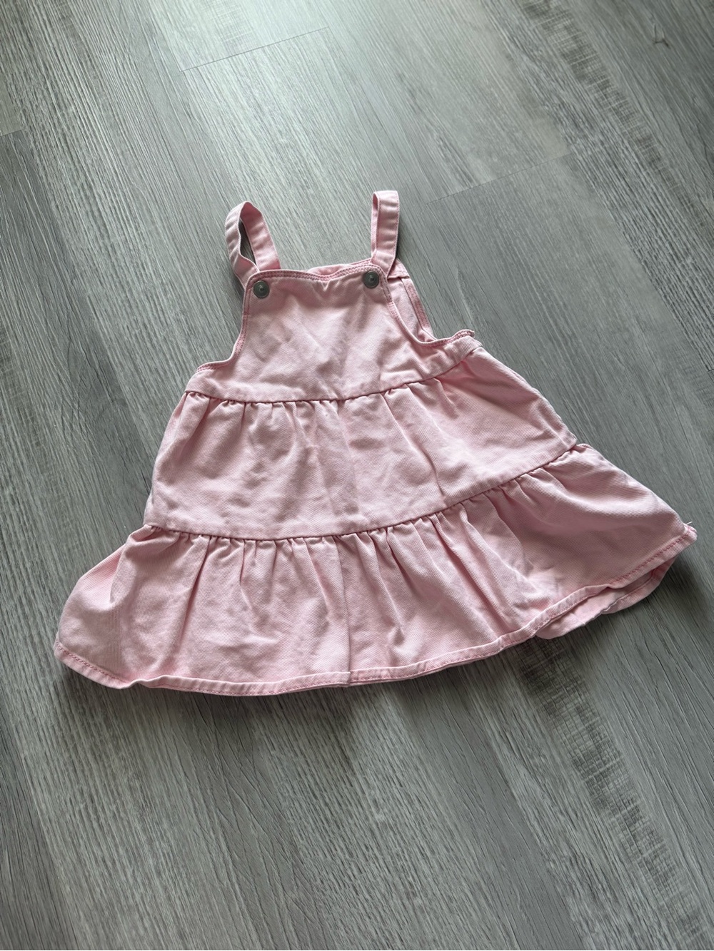 Pink Denim Dress